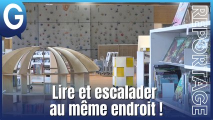 Reportage - À Mistral, ouverture d'une bibliothèque... sportive ! - Reportages - TéléGrenoble