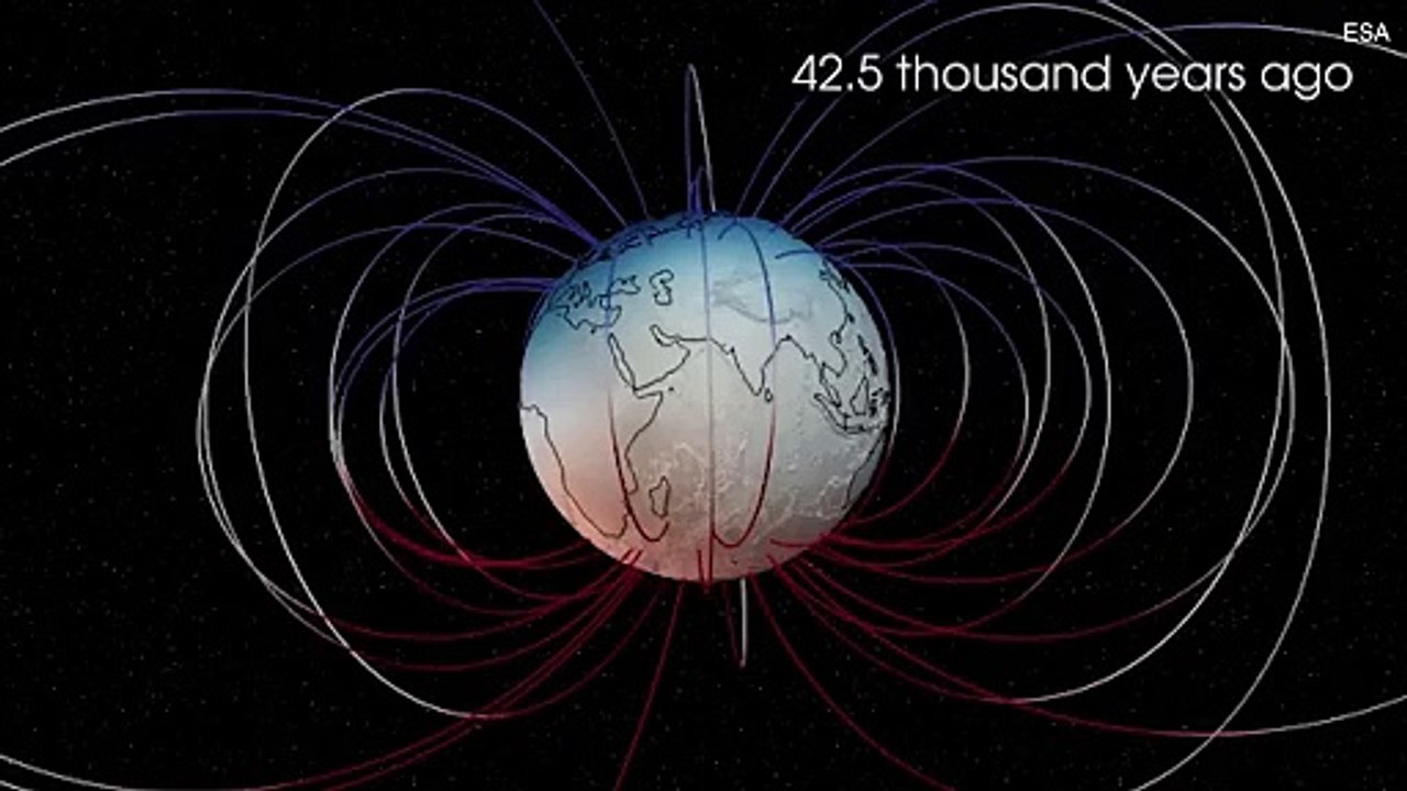 Hear the terrifying sounds of Earth's north and south poles 'flipping' 41,000 years ago