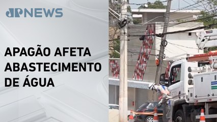 Moradores de Cotia (SP) seguem sem energia elétrica