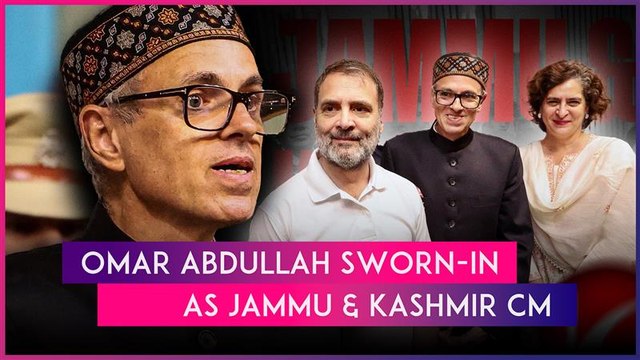 Omar Abdullah Takes Oath As Jammu & Kashmir CM, Congress Extends Outside Support To New Government