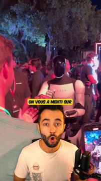 La vérité sur les robots Optimus Tesla ! #tesla #robot #optimus #robotique #robotaxi