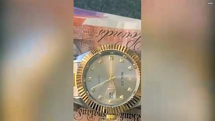 Dopey drug dealers film themselves bagging up narcotics