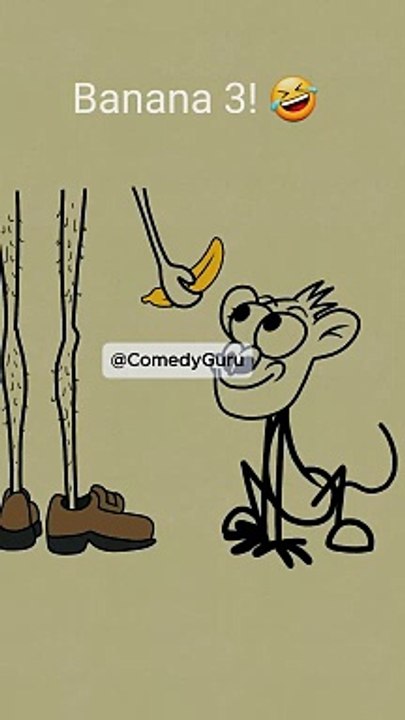 Banana! 3 (4k memes) #shorts click follow button to support my animations