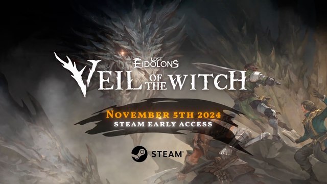 Lost Eidolons Veil of the Witch Official Early Access Release Date Announcement Trailer