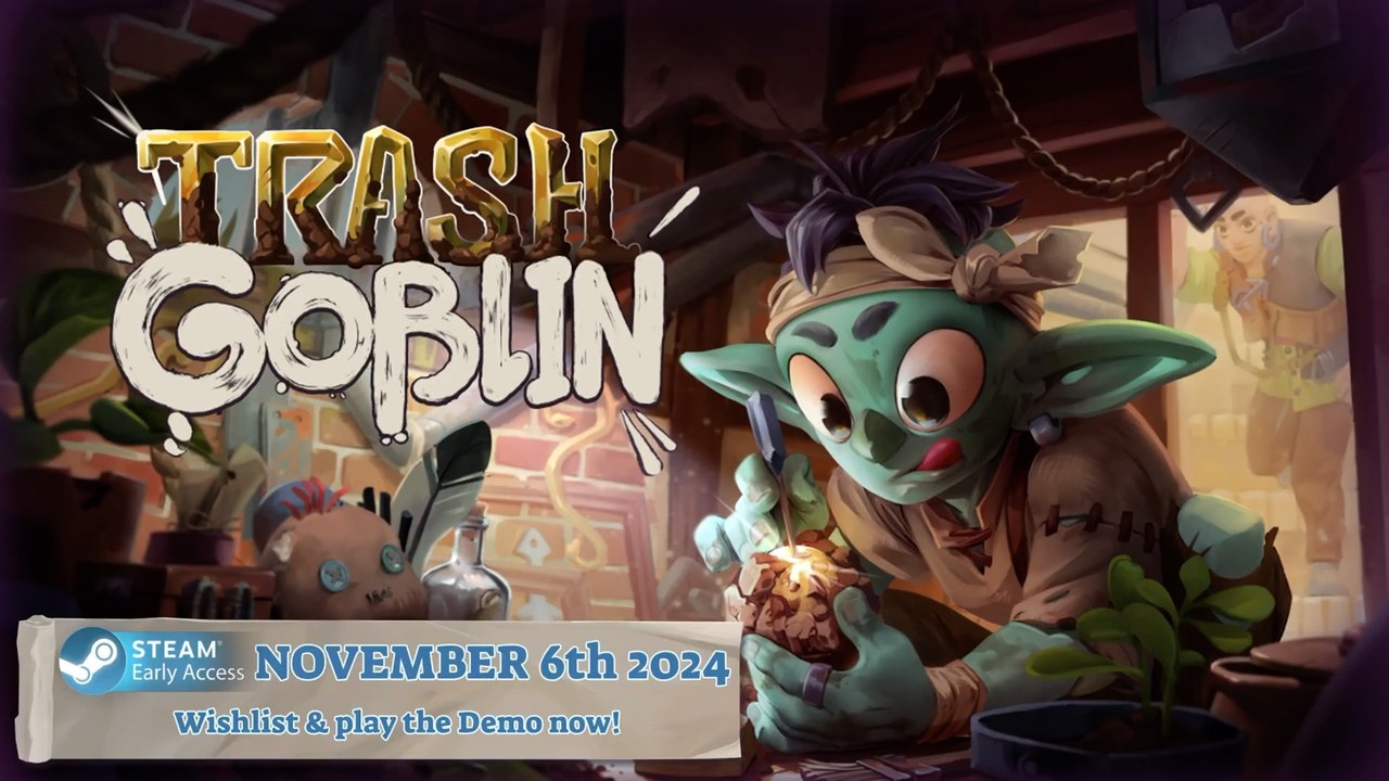 Trash Goblin Official Release Date Trailer