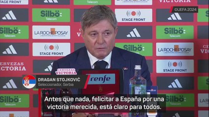 Stojkovic: "España está en otra dimensión"