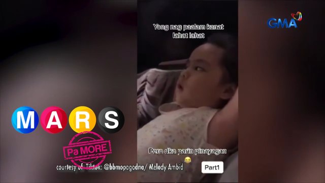 Bata, pinagalitan ang sariling magulang! | Mars Pa More