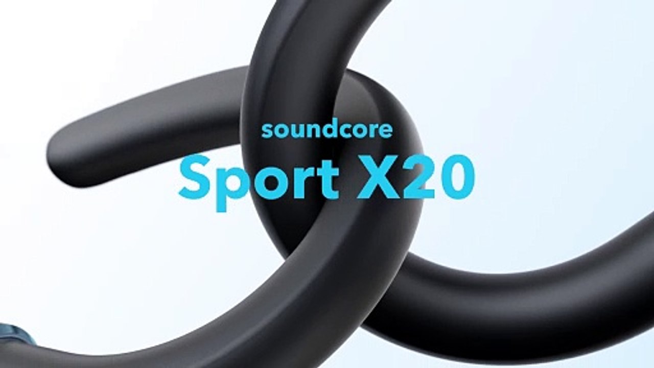 Amazon.com- Soundcore Sport X20 by Anker, True-Wireless Workout Earbuds, Rotatable and Extendable Ear Hooks, Noise Cancelling, Deep Bass, IP68 Waterproof, Sweatproof, Dustproof, 48H Play, Sport Earbuds for Gym - Electron