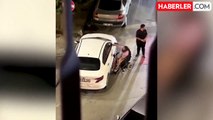 Engelli Rampasına Araç Park Eden Şahıs, Öfkeyle Otomobilin Camlarını Kırdı