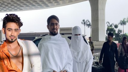 Adnan Shaikh अपनी Wife Ayesha के साथ Umraah पर निकले, Airport पर हुए Spot, Viral Video