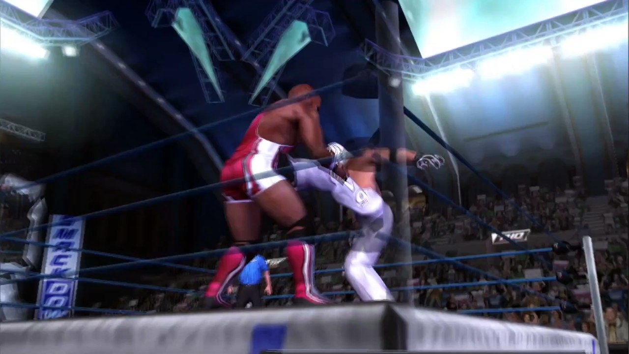 WWE Rey Mysterio vs Shelton Benjamin SmackDown 31 July 2003 | SmackDown Here comes the Pain PCSX2