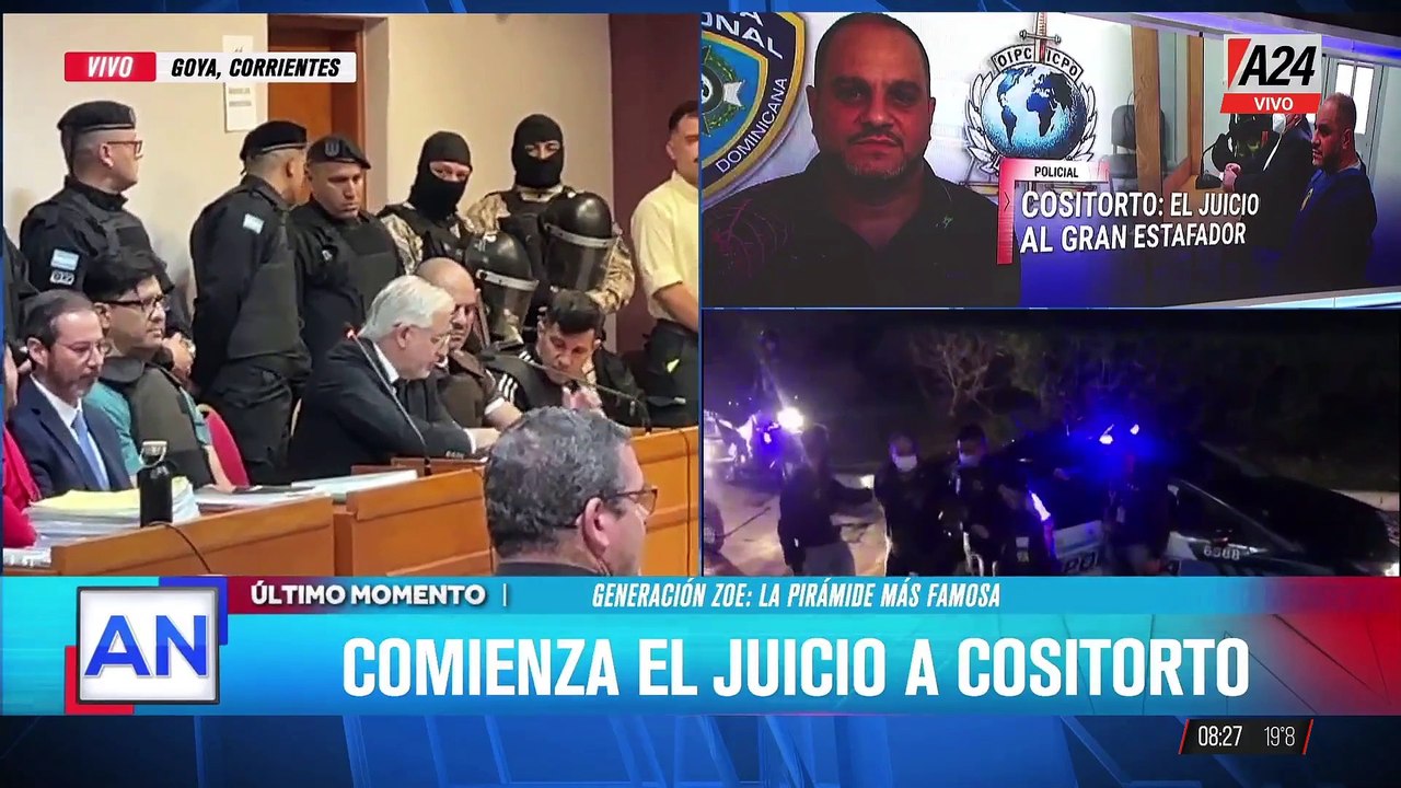 Comienza el primer juicio oral contra Leonardo Cositorto por la causa Zoe en Corrientes