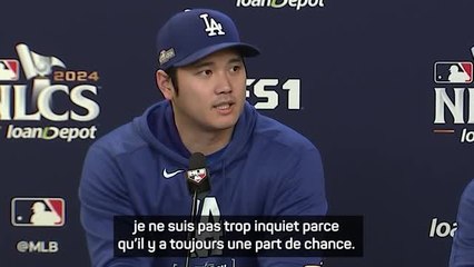 Dodgers - Ohtani n'est "pas inquiet" par sa baisse de régime