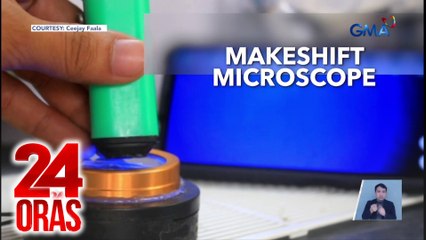"Pencroscope" o pen-sized microscope, gawa ng estudyante sa Negros Occidental | 24 Oras