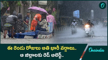 Heavy Rains.. అతి భారీ వర్షాలతో అలెర్ట్..  అలెర్ట్ ప్రకటించిన ప్రభుత్వం | Oneindia Telugu