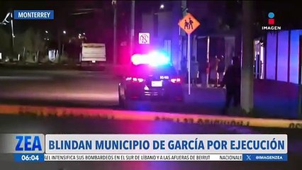 Presuntos sicarios asesinan a un hombre en García, Nuevo León