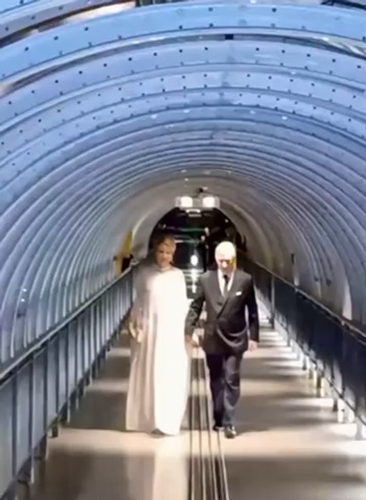 le couple royal Philippe et Mathilde de Belgique ont clôturé en beauté le deuxième jour de leur visite d'État en France en présidant, au Centre Pompidou, une #réception officielle 100% #belge