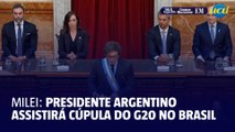 Presidente argentino assistirá à cúpula do G20 no Brasil