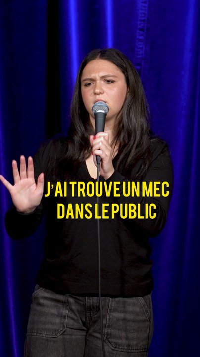 Je trouve pas de mec donc j’ai pris dans mon public