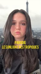 Sous le ciel gris de Paris (parodie Le sunlight des tropiques - Gilbert Montagné)