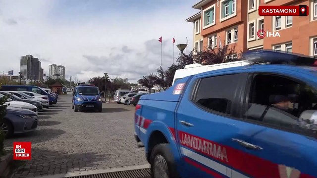 Kastamonu'da eşini öldüren polis memuru adliyeye sevk edildi