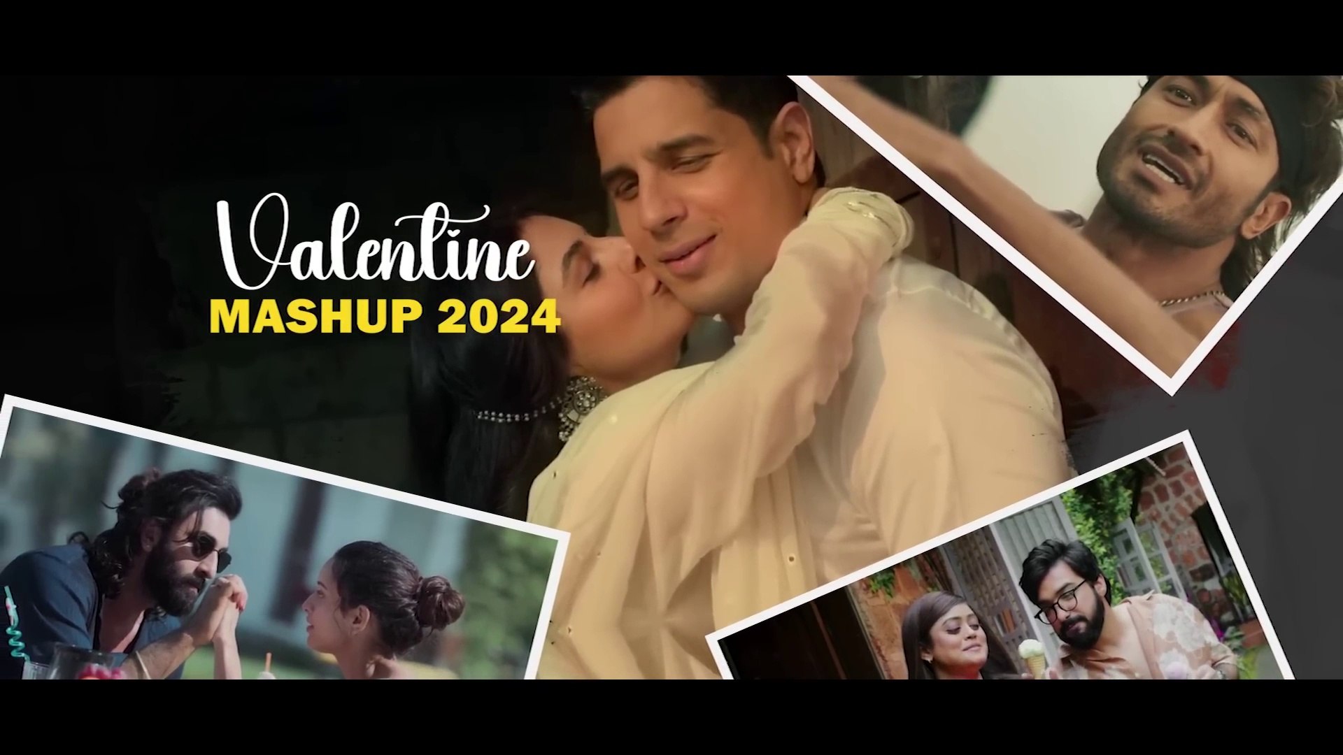 ⁣Valentine Mashup 2024 _ Visual Galaxy _ Romantic Love Mashup _ Sidharth Malhotra _ Love Mashup #2024