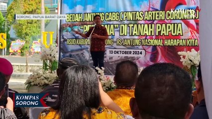 Operasi Jantung Terbuka di RSUD J P Wanane Berhasil dilaksanakan di Papua Barat Daya