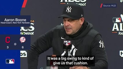 Download Video: 'We need two more' - Boone not letting Yankees get ahead of themselves