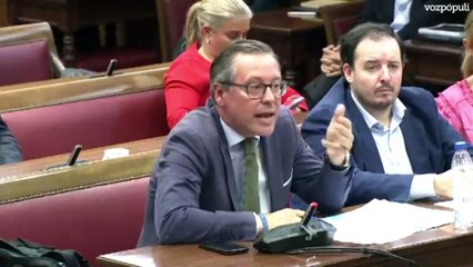 Serrano (PP): "No hay salas suficientes en el  Senado para investigar las corruptelas del PSOE"