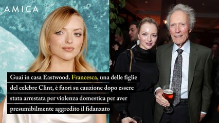 La figlia di Clint Eastwood arrestata per violenza domestica