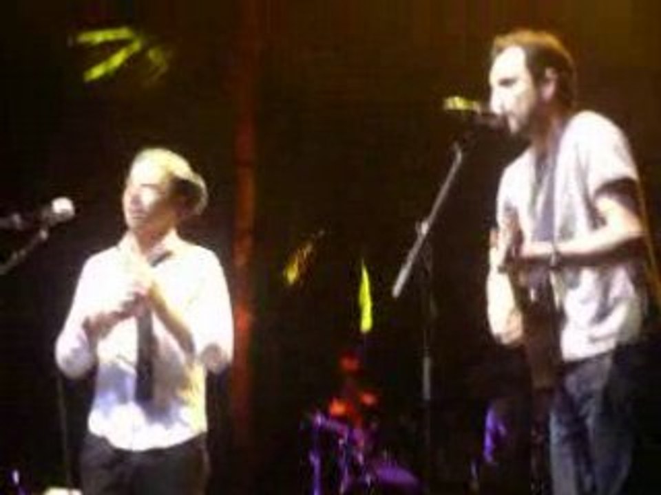 Christophe Maé et Gérald de Palmas à l'Olympia