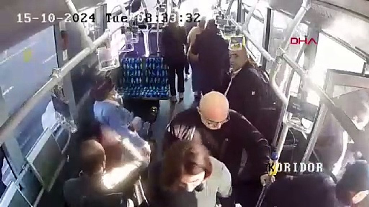 İstanbul- Metrobüs şoförü Bozdemir doğum anını anlattı