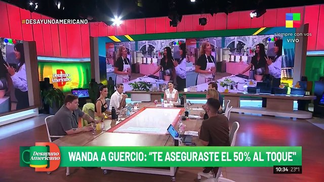 ⚽️ BOTINERAS ️ Wanda Nara le dijo a Eliana Guercio: Te aseguraste el 50% al toque