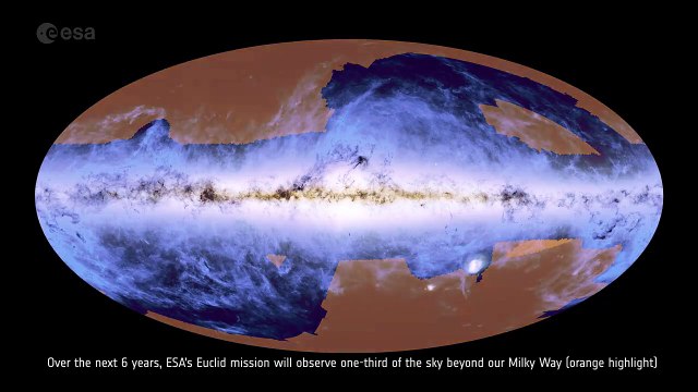 La misión Euclid mostró su primera imagen del Universo Oscuro