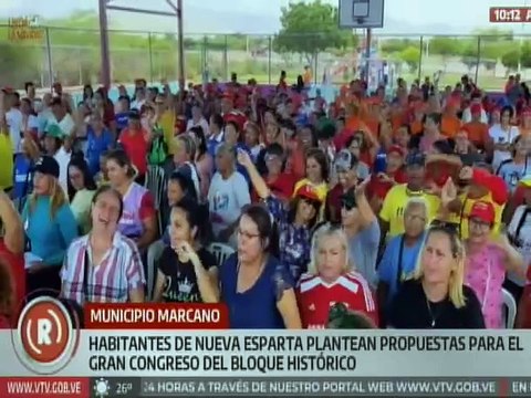 Nva Esparta | Ciudadanos realizaron asamblea para discutir propuestas rumbo al bloque histórico