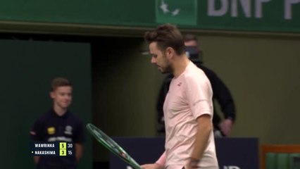Stockholm - Ça passe pour Wawrinka