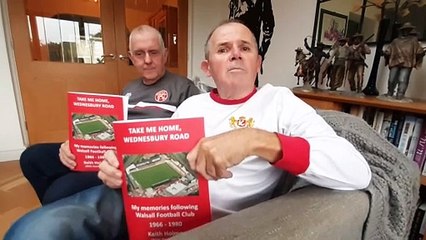 Saddlers fan Keith Holmes has written a book about his club.