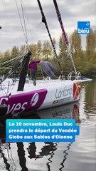 Sur les océans avec Louis Duc, le navigateur normand raconte son Vendée Globe sur France Bleu