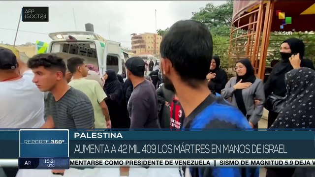 Reporte 360 16-10 Crisis humanitaria agudizada por violencia Israelí