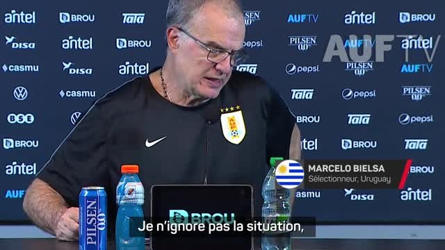Uruguay - Bielsa : Les critiques de Suarez n'ont aucune influence sur nos performances