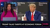 Trump Talks Tariffs at Economic Forum