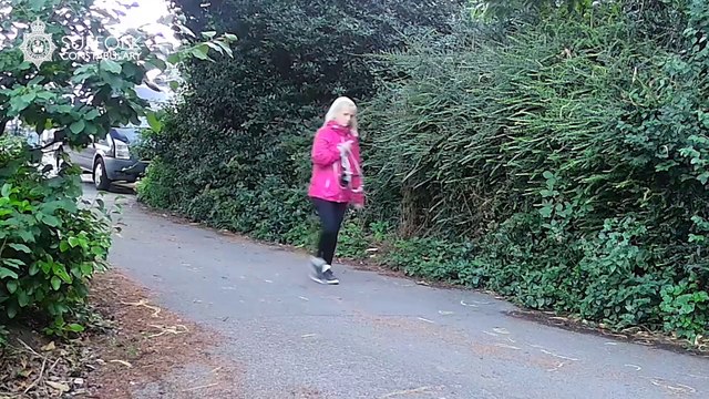 Anita Rose walks dog before police believe she was murdered