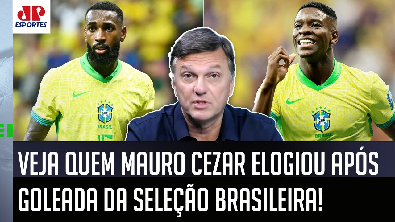 "Se o Dorival TIVER COERÊNCIA, quem VIROU TITULAR da Seleção foi o..." VEJA quem Mauro Cezar ELOGIOU