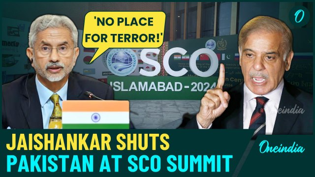 Watch| Jaishankar Insults Pakistan in SCO Summit, Terror Remark at SCO Summit Goes Viral