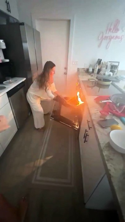 Dinners Ready…we think.Kitchen fires can be dangerous and destructive.   Stay safe and informed with thes... cooking unattended.- Keep flammable materials away from heat sources.- Have a fire extinguisher readily available.- Know