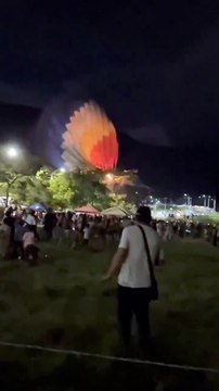 Video: ¡Falleció ante mis ojos! Joven intentaba ayudar pasajeros de un globo aerostático