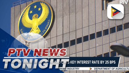 Télécharger la video: BSP’s Monetary Board cuts key interest rate by 25 BPS