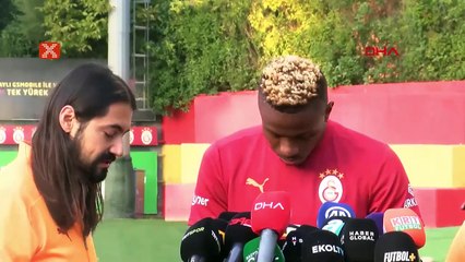 Osimhen: "Galatasaray'da mutluyum"