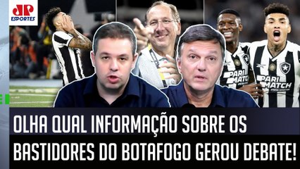"ISSO NÃO ME SURPREENDE, cara!" INFORMAÇÃO DE BASTIDOR sobre o Botafogo PROVOCA DEBATE!