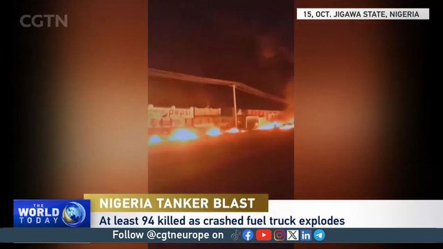 At least 94 killed in Nigeria as fuel tanker explodes